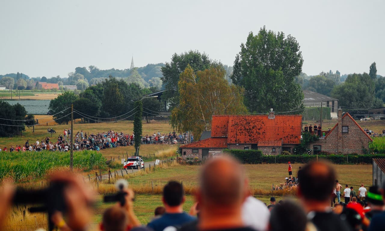 WRC Ardeca Ypres Rally Belgium
